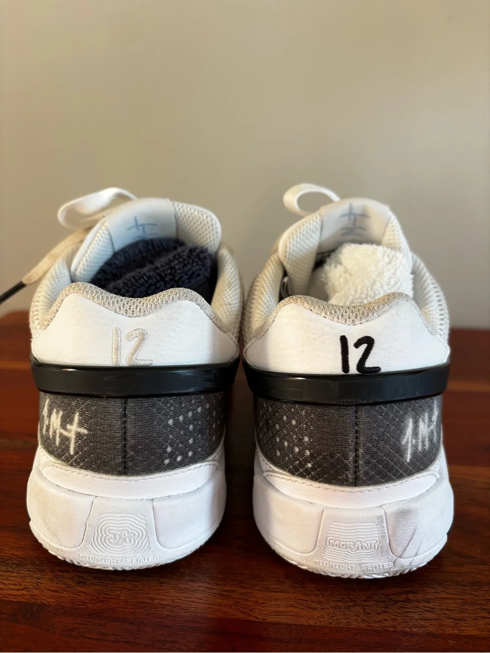 Nike Ja1 “Scratch 2.0” - black and white - 7y